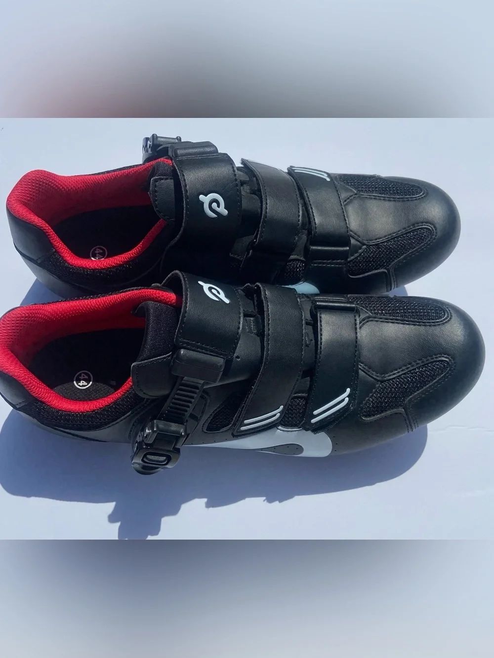 Men’s Peleton Black Cycling Shoes size 44 EU 10.5 US